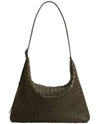 Bottega Veneta - Intrecciato Zipped Hobo Bag - Lyst
