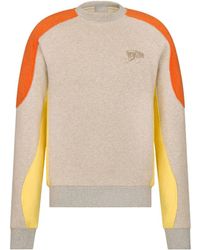 Dior - Homme Logo Printed Crewneck Sweatshirt - Lyst