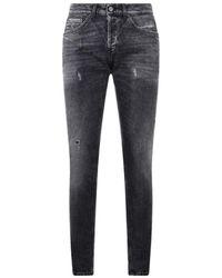 Dondup - 'George' Stone-Washed Stretch Jeans - Lyst