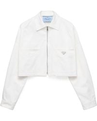 Prada - Chino Blouson Jacket - Lyst
