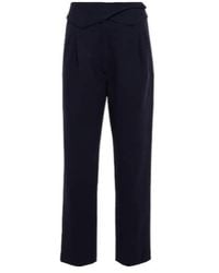 Blazé Milano - Basque High-Rise Virgin Wool Pants - Lyst