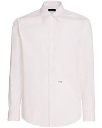 DSquared² - Relax Dan Cotton Blend Shirt - Lyst