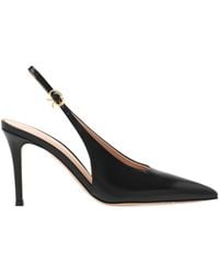 Gianvito Rossi - Pointed High-Heeled Sandals - Lyst