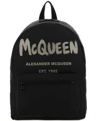 McQueen - Graffiti Metropolitan Backpack - Lyst