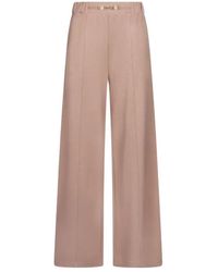 Liu Jo - Chain-Detail Knitted Trousers - Lyst