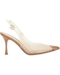 Gianvito Rossi - Diana Pointed Toe Slingback Pumps - Lyst