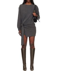Isabel Marant - Isabel Marant Étoile Zae Fleece Mini Dress - Lyst