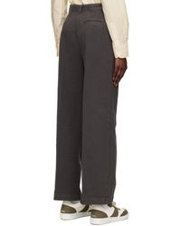 A.P.C. - Tressie Pleated Detail Casual Pants - Lyst
