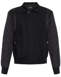 DSquared² - Quilted Sleeve Bomber Jacket - Lyst
