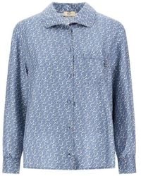 Herno - Printed Long Sleeved Shirt - Lyst
