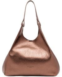 Gianni Chiarini - Large Dua Leather Shoulder Bag - Lyst
