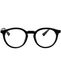 Bottega Veneta - Eyewear Round Frame Glasses - Lyst