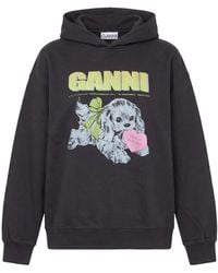 Ganni - Hooded Track Jackets - Lyst