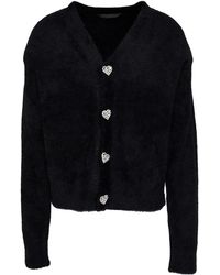 Balenciaga - Solid Color Knitted Top - Lyst