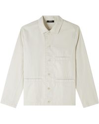 A.P.C. - Buttoned Long-Sleeved Shirt - Lyst