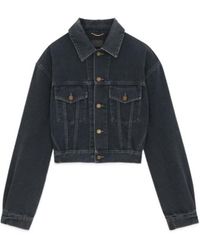 Saint Laurent - 80's Denim Jacket - Lyst