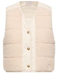 Moncler - V-Neck Button-Up Gilet - Lyst