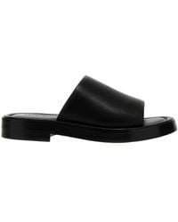 Ferragamo - Logo Slippers - Lyst