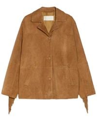iBlues - Suede Jacket - Lyst