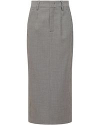 The Seafarer - Houndstooth Pencil Skirt - Lyst