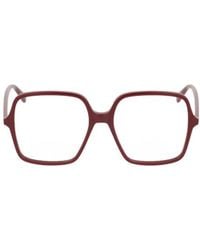 Gucci - Eyewear Oversized Square Frame Glasses - Lyst