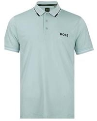 BOSS - Short-Sleeve Polo Shirt - Lyst