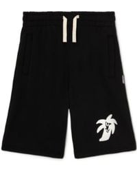 Palm Angels - Hunter Graphic-Print Track Shorts - Lyst