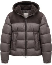 Moncler - Jalmar Logo Patch Padded Coat - Lyst