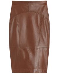 Max Mara - Studio Taiga Back Slit Skirt - Lyst