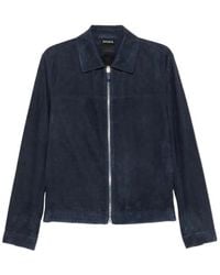 ZEGNA - Long-Sleeved Zip-Up Jacket - Lyst
