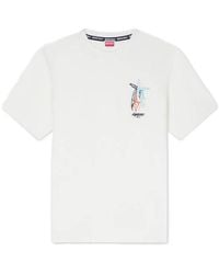 KENZO - X Futura 2000' Embroidered T-Shirt - Lyst