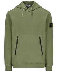 Stone Island - 60452 Zip-Pocket Hoodie - Lyst