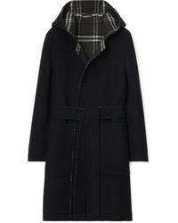 Burberry - Hampshire Checked Belted Reversible Coat - Lyst