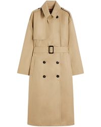 Max Mara - Studio Mstcharme Belted Raincoat - Lyst
