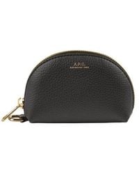 A.P.C. - Zip-Around Clutch Bag - Lyst