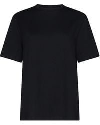 Jil Sander - Logo Printed Crewneck T-Shirt - Lyst