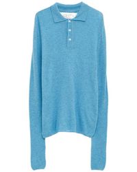ERL - Buttoned Polo Shirt - Lyst