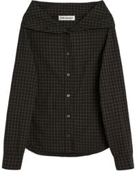 Our Legacy - Peplum-Hem Blouse - Lyst