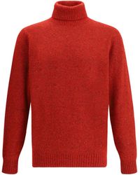 Brunello Cucinelli - Knop Roll Neck Knitted Jumper - Lyst