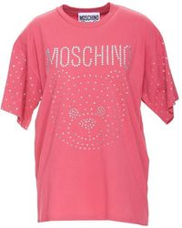 Moschino - Logo Short-Sleeved T-Shirt - Lyst