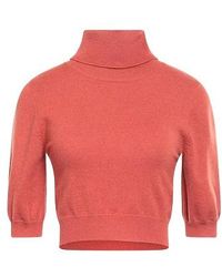 Brunello Cucinelli - Solid Cashmere Knit Short Sleeve Top - Lyst