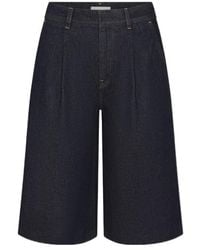 FRAME - Pleat Detailed Tailored Shorts - Lyst