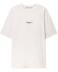 Alexander Wang - Crewneck Short-Sleeved T-Shirt - Lyst