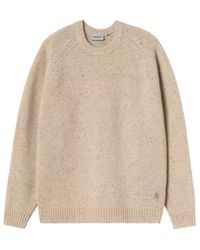 Carhartt - Anglistic Crewneck Knitted Sweater - Lyst