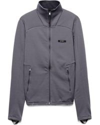 Prada - Technical Fabric Blouson Jacket - Lyst