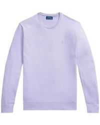 Polo Ralph Lauren - Logo-Embroidered Crewneck Jumper - Lyst