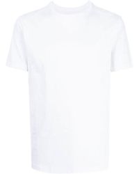Emporio Armani - Logo Jacquard Crewneck T-Shirt - Lyst