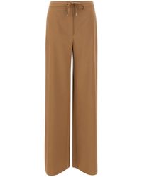 Max Mara - Drawstring Trousers - Lyst