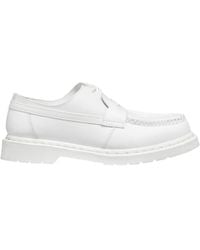 MM6 by Maison Margiela - X Dr Martens Leather Loafers - Lyst