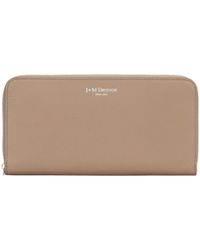 J&m Davidson - Zip-Around Leather Wallet - Lyst